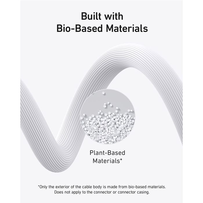 Anker 541 BIO USBC-LTG 0,9m kabel bel - slika 3