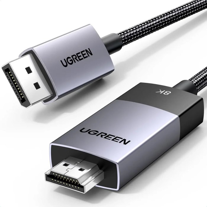 Ugreen kabel DisplayPort v HDMI 8K@60Hz - 1M - slika 2