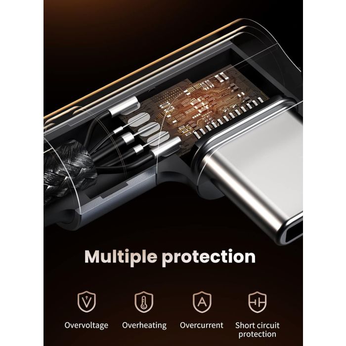 Ugreen kotni USB-C 60W kabel 1M - slika 2