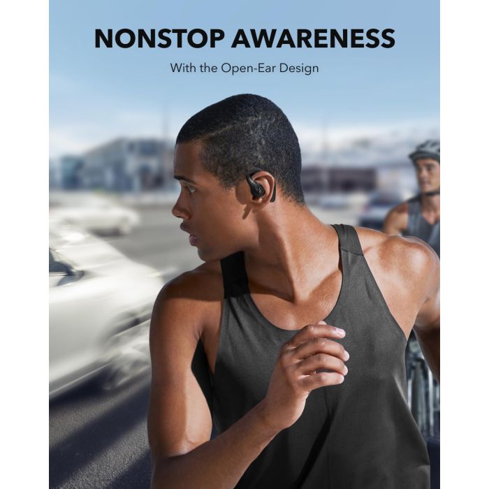 Anker Soundcore AeroFit Pro brezžične slušalke, črne - slika 6