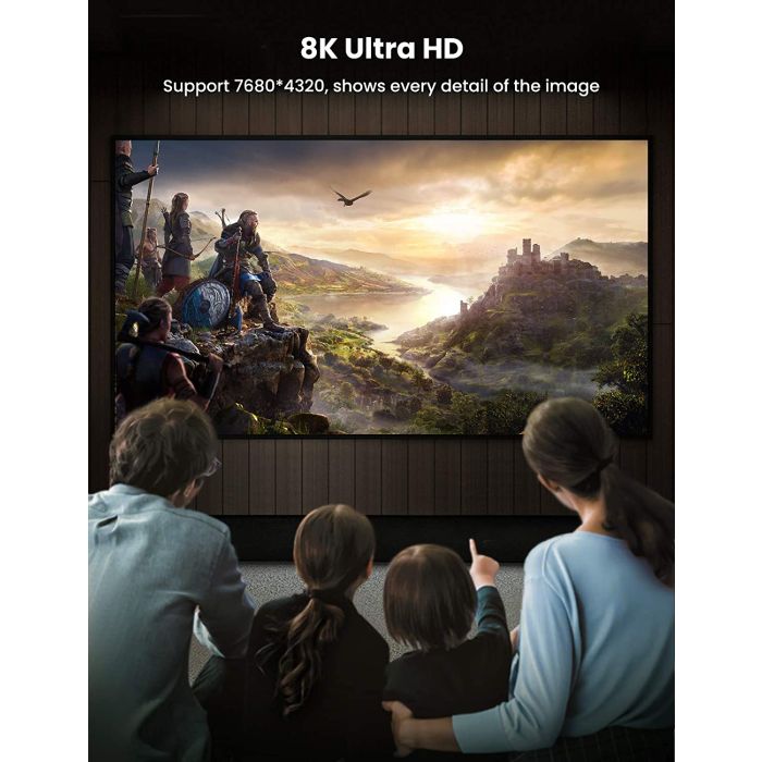 Ugreen DisplayPort 1.4 kabel 8K 2M - polybag - slika 3