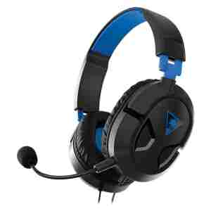 TURTLE BEACH RECON 50 PS4/PS5 SLUŠALKE ČRNO MODRE BARVE