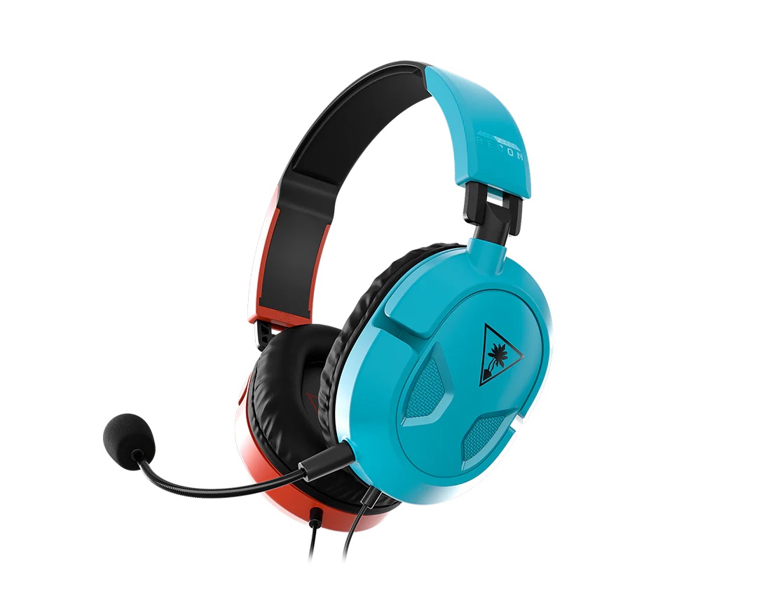 TURTLE BEACH RECON 50 NSW SLUŠALKE RDEČE MODRE BARVE - slika 5