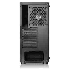Ohišje Thermaltake H100 TG MidiATX - črna