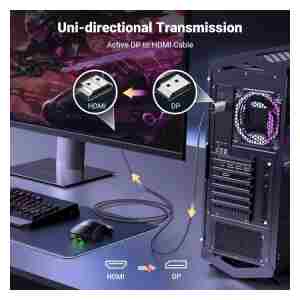 Ugreen kabel DisplayPort v HDMI 8K@60Hz - 1M