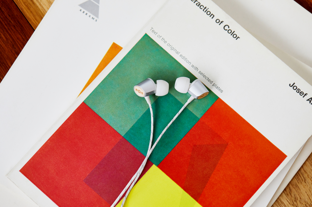 House of Marley Uplift 2.0 ušesne slušalke - srebrne barve - slika 4