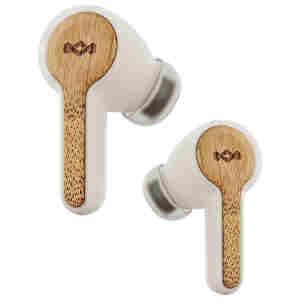 House of Marley REBEL CREAM TRUE WIRELESS EARBUDS slušalke - bež barve