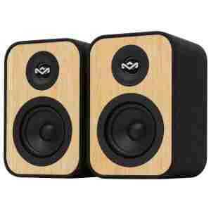HOUSE OF MARLEY UPLIFT BT BOOKSHELF SPEAKERS SIGNATURE BLACK