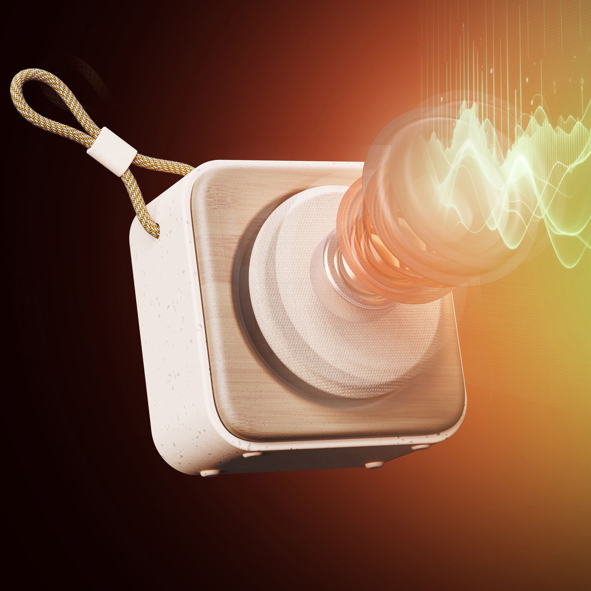 HOUSE OF MARLEY ROOTS BT SPEAKER CREAM - slika 3