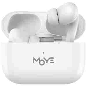 MOYE AURRAS 3 brezžične slušalke - bele barve
