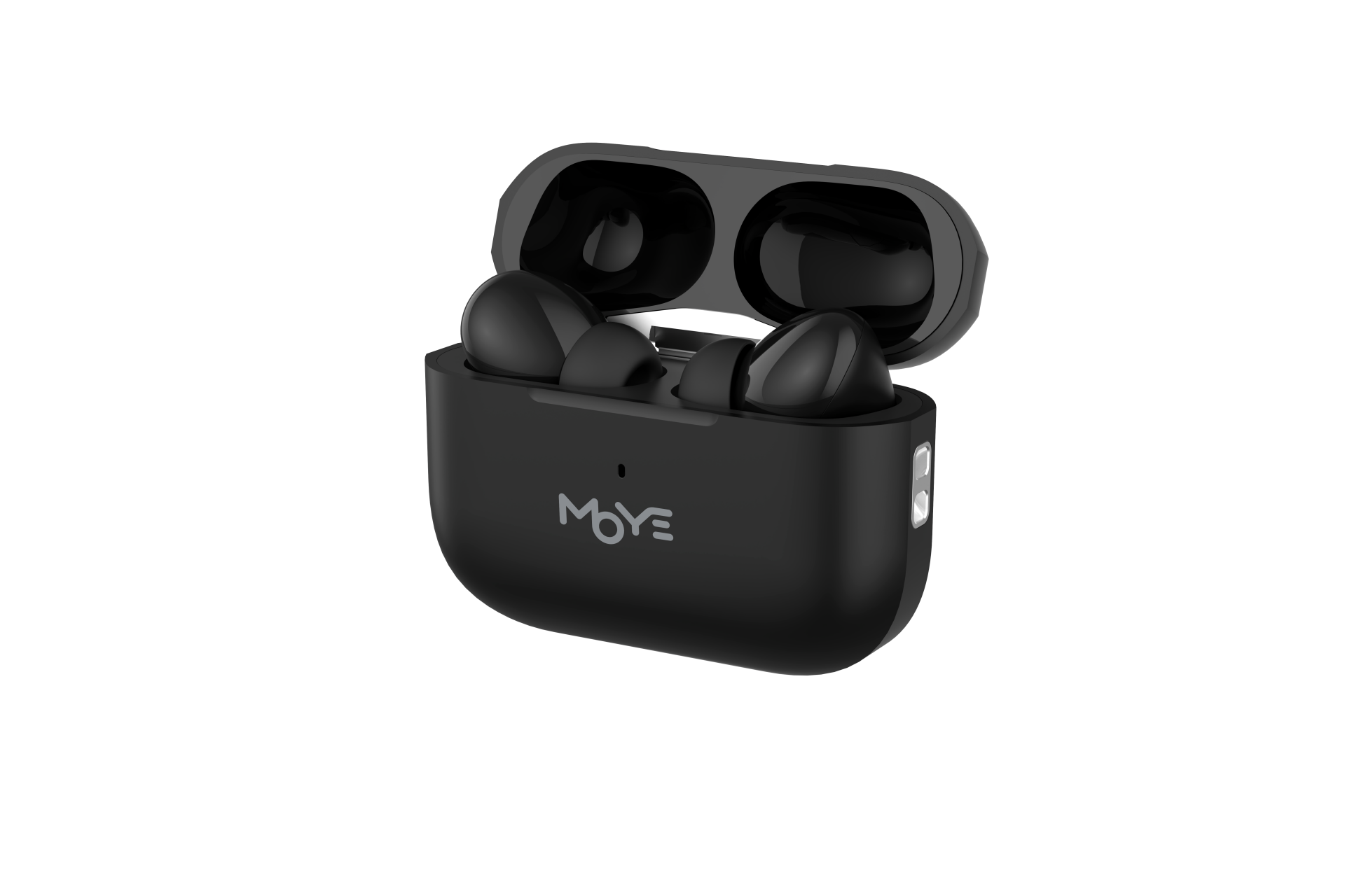 MOYE AURRAS 3 brezžične slušalke - črne barve - slika 3