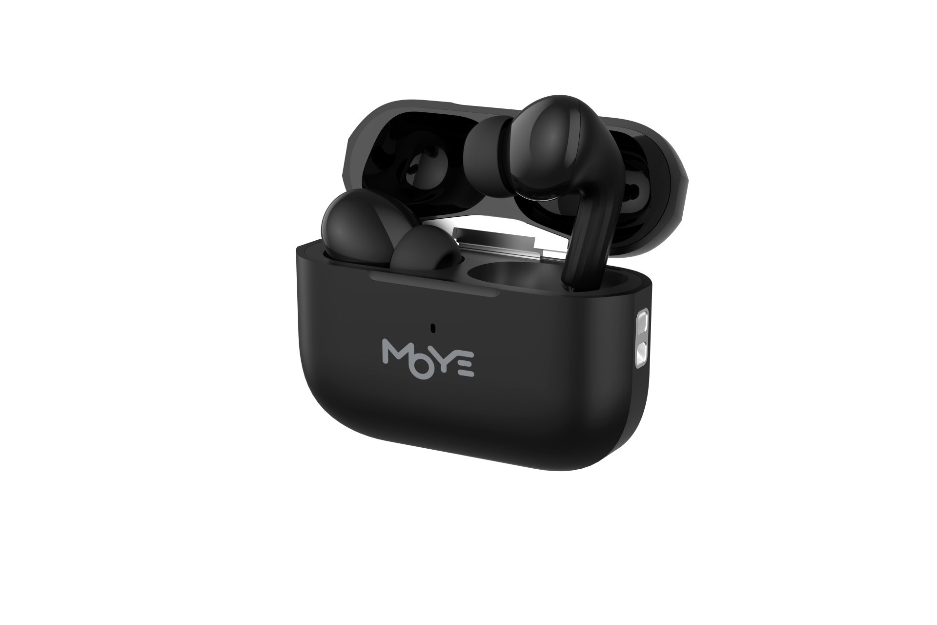 MOYE AURRAS 3 brezžične slušalke - črne barve - slika 4