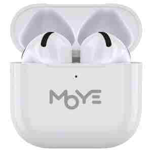 MOYE AURRAS 3 LITE brezžične slušalke - bele barve