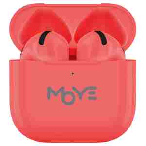 MOYE AURRAS 3 LITE brezžične slušalke - rdeče barve