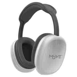 MOYE STELLAR BT slušalke z mikrofonom - srebrne barve