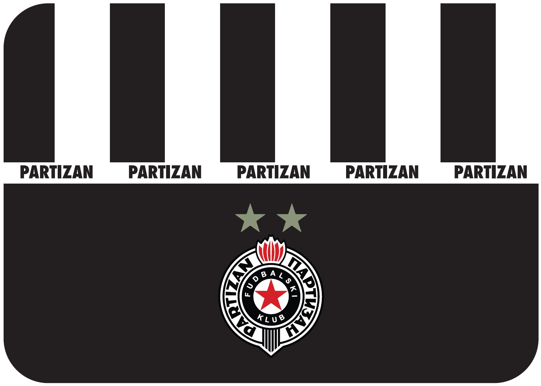 MOYE PARTIZAN podloga za miško - M