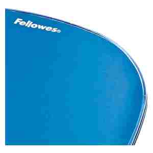 Fellowes Crystal Gel podloga za miško/počivalo za zapestje, modra
