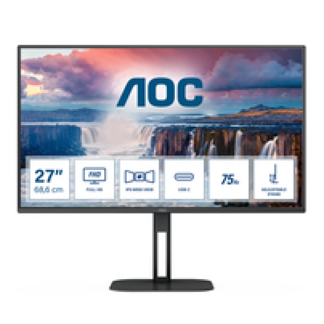 AOC 68,6 cm (27,0") 27V5C/BK 1920x1080 75Hz IPS - slika 4