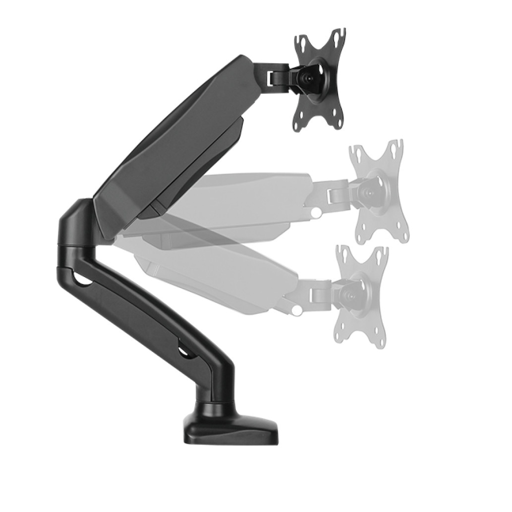 Nosilec za LCD monitor 58,4 - 69,6 cm (23"-27") IcyBox enojni - slika 3