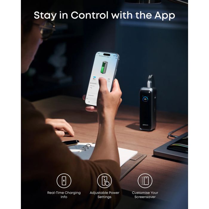 Anker Prime Powerbank 20000 mAh, 220W - slika 6