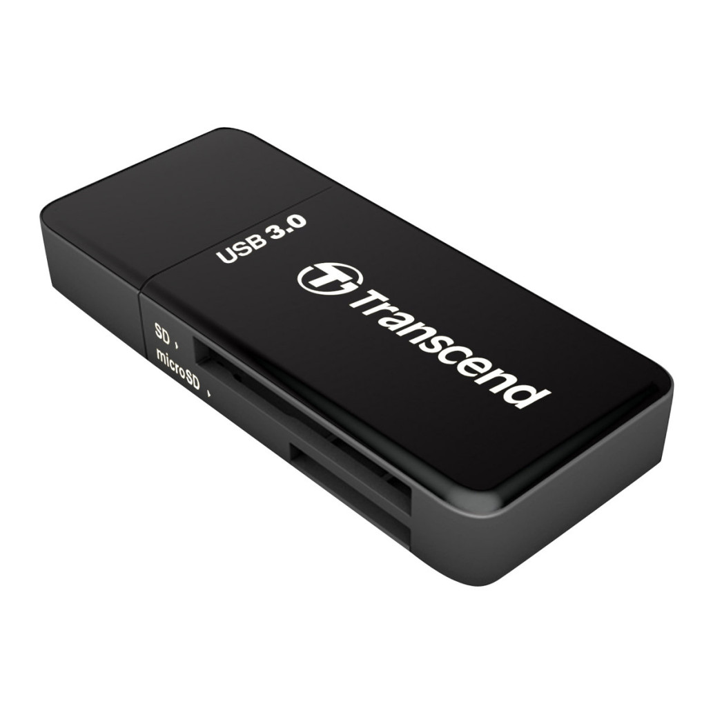 Zunanji čitalec kartic Transcend USB 3.1 za SD microSD črn (TS-RDF5K) - slika 4