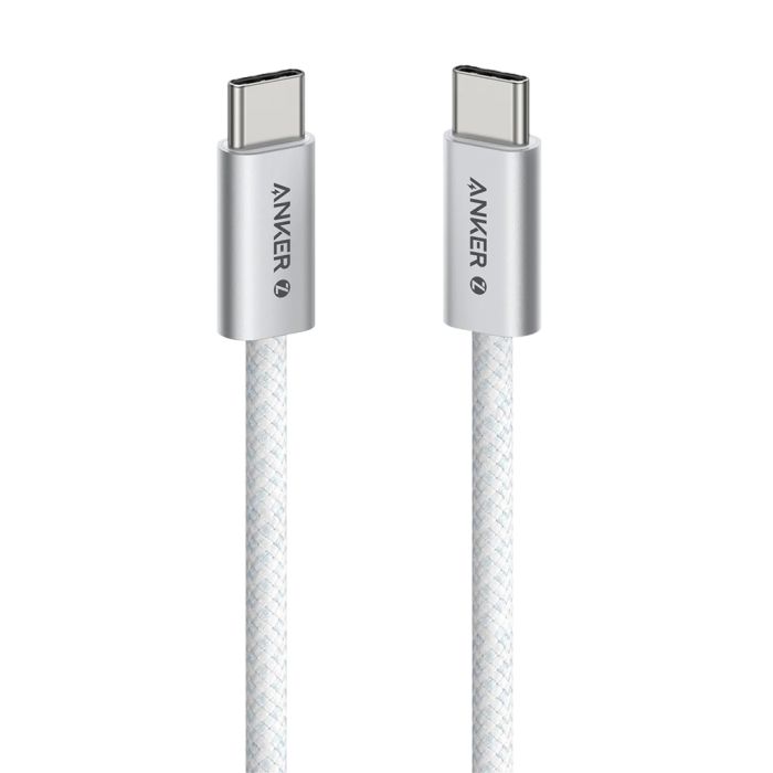 Anker Zolo USB-C to USB-C, 1m, 240W, bel