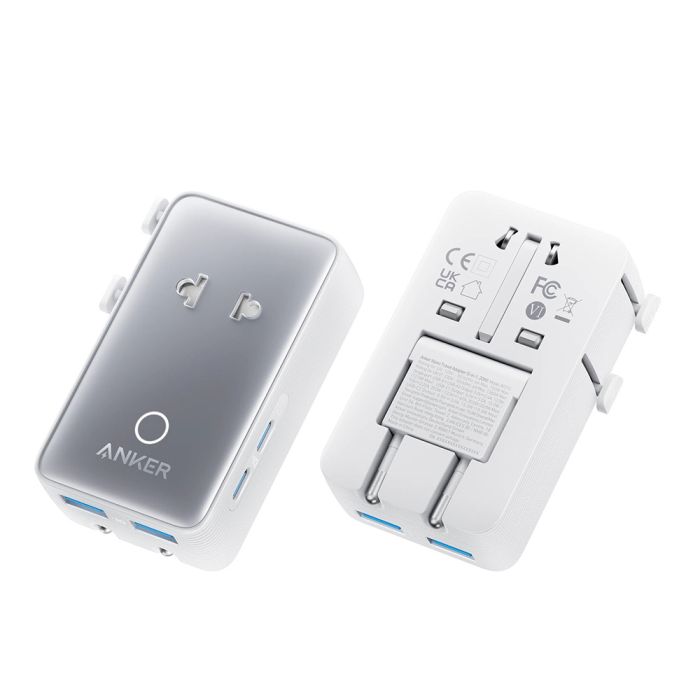 Anker Nano potovalni adapter 5v1, 20W, bel - slika 2