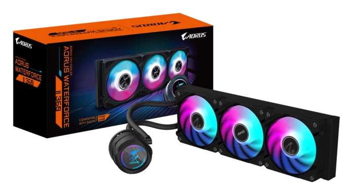 GIGABYTE AORUS WATERFORCE II 360 vodno hlajenje za INTEL/AMD procesorje - slika 5