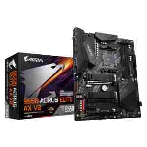 GIGABYTE B550 AORUS ELITE AX V2, DDR4, SATA3, USB3.2Gen2, DP, 2.5GbE, WIFI, AM4 ATX