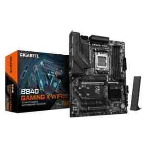 GIGABYTE B840 GAMING X WIFI6E, DDR5, SATA3, USB3.2Gen2, DP, 2.5GbE, Wi-Fi 6E, AM5 ATX