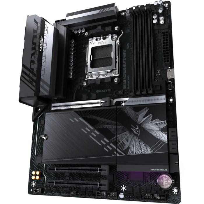 GIGABYTE B850 AORUS ELITE WIFI7, DDR5, SATA3, USB3.2Gen2x2, DP, 2.5GbE, WiFi 7, AM5 ATX
