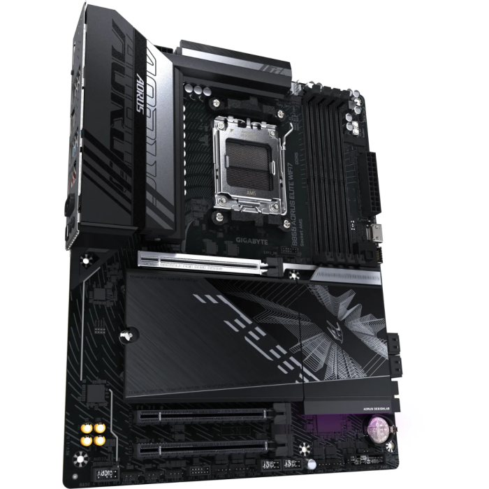 GIGABYTE B850 AORUS ELITE WIFI7, DDR5, SATA3, USB3.2Gen2x2, DP, 2.5GbE, WiFi 7, AM5 ATX - slika 3