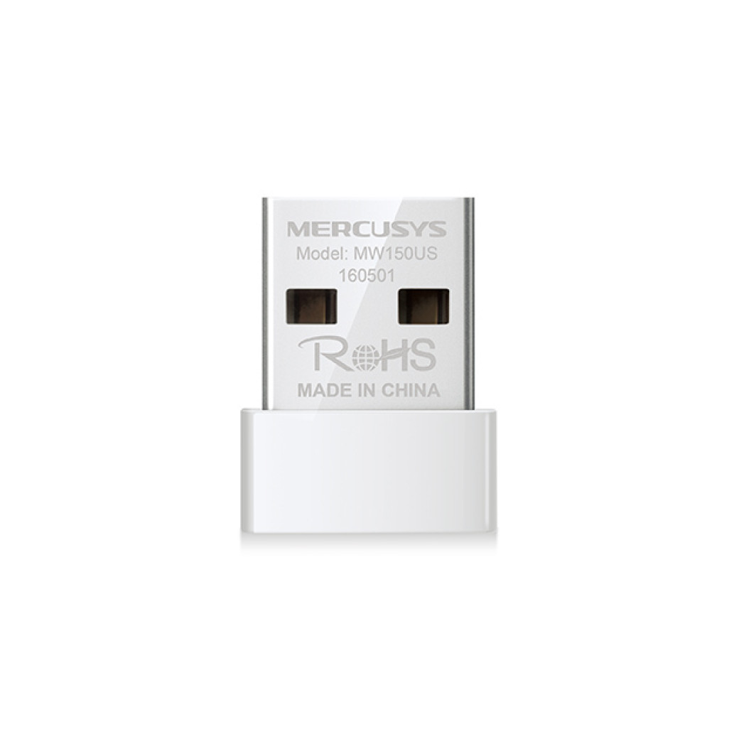 Brezžični mrežni adapter USB 2.0 MERCUSYS Nano WiFi4 802.11n N150 150Mbit/s Nano (MW150US) - slika 2