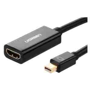 Ugreen Mini DisplayPort na HDMI (Ž) adapter črn - box