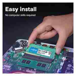 Crucial 16GB DDR4-3200 SODIMM PC4-25600 CL22, 1.2V