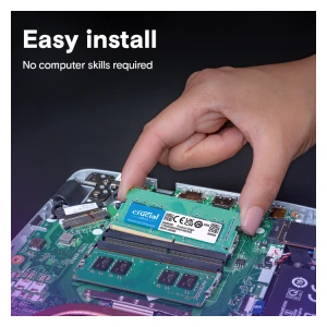 Crucial 16GB DDR4-3200 SODIMM PC4-25600 CL22, 1.2V