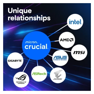 Crucial Pro 96GB Kit (2x48GB) DDR5-5600 UDIMM CL46, 1.1V