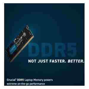 Crucial 32GB DDR5-5600 SODIMM CL46, 1.1V