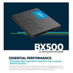 Crucial BX500 2TB 3D NAND SATA 2.5 SSD