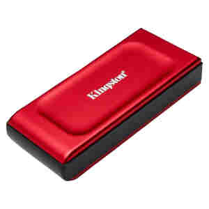 Prenosni disk SSD 2TB USB-C Kingston XS1000 1050/1000MB/s - rdeča (SXS1000R/2000G)
