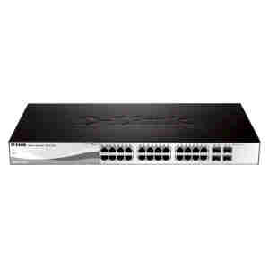 STIKALO 24-PORT D-link 100/1000 (DGS-1210-28)