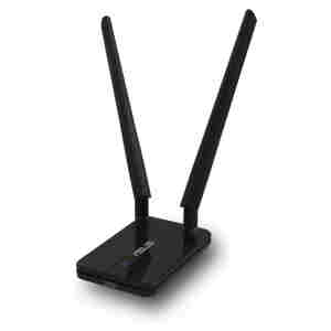 Brezžični mrežni adapter USB 3.0 Asus USB-AC58 Next Generation WiFi5 802.11ac AC1300 867Mbit/s Dualband 2x antena (90IG06I0-BM0400)