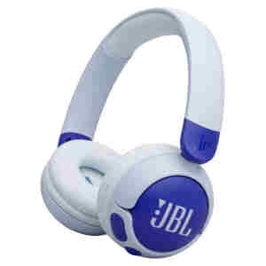 Slušalke brezžične JBL naglavne BT - 320BT modre Bluetooth otroške (JBLJR320BTBLU)