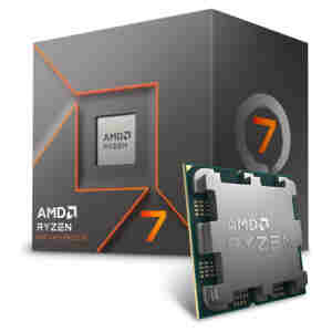 Procesor AMD AM5 Ryzen 7 8700F 8C/16T 4,1/5,0GHz BOX 65W brez grafike Wraith Stealth hladilnik