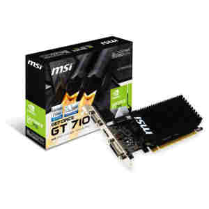 Grafična kartica nVidia GT710 MSI - 2GB DDR3 | 1xDVI 1xHDMI 1xVGA (V809-2000R)