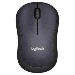 Miš brezžična za notesnike Logitech M220 silent črna (910-004878)