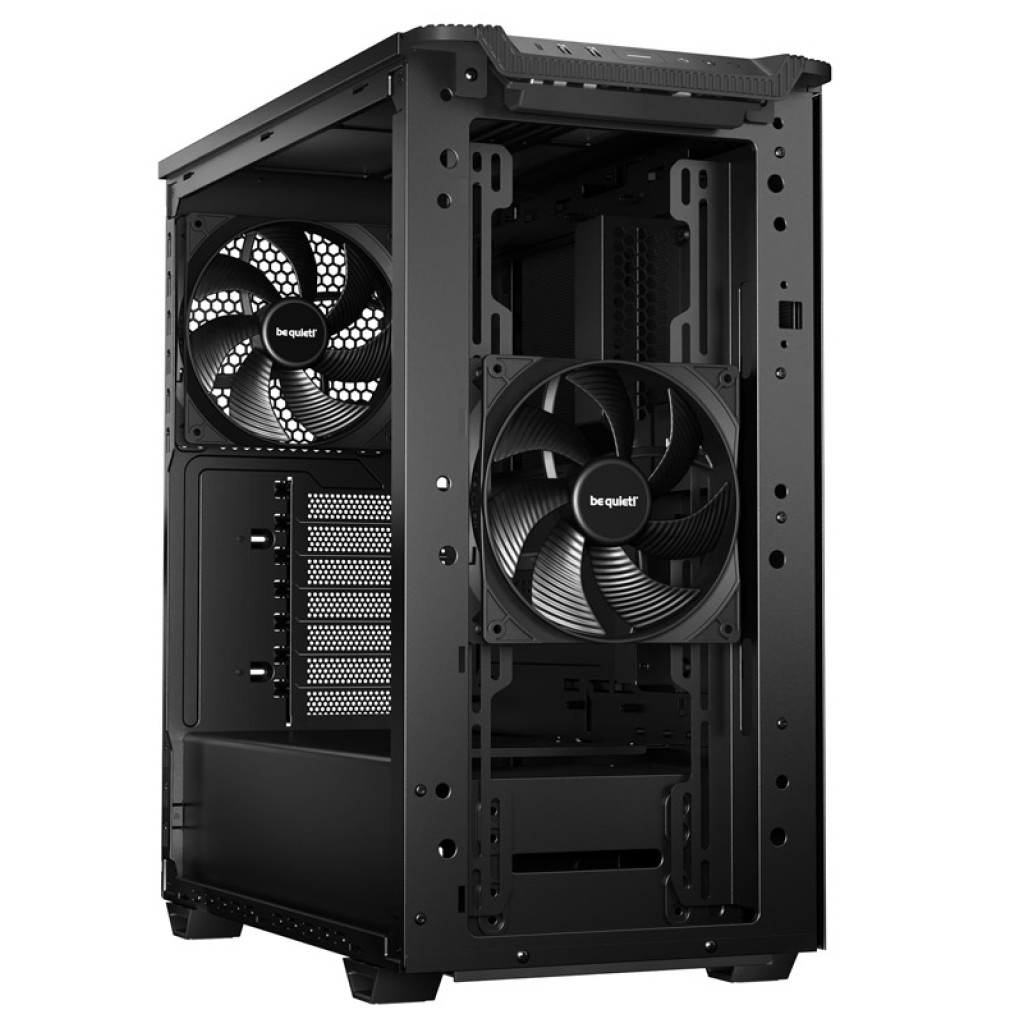 Ohišje be quiet! Pure Base 501 Airflow MidiATX - črna - slika 3