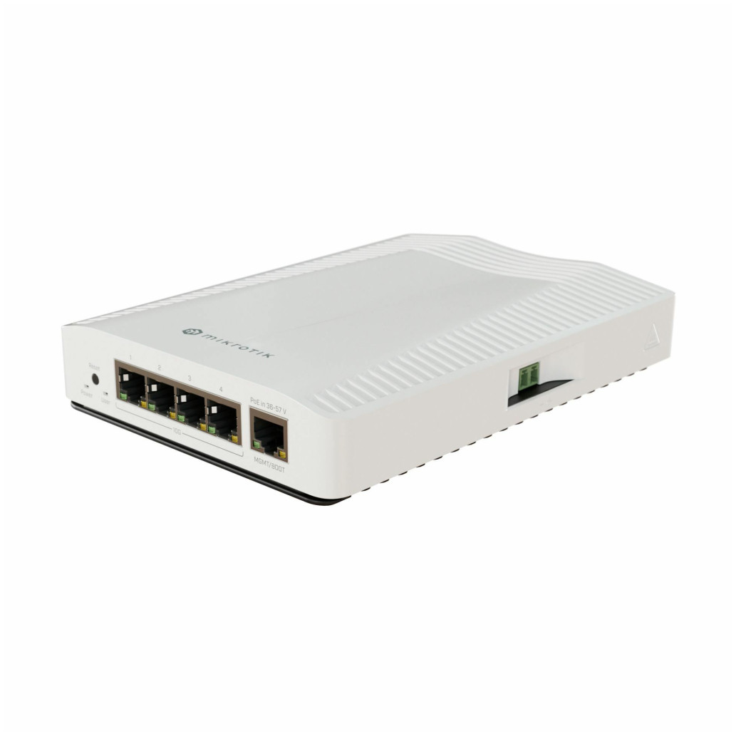 STIKALO 5-PORT Mikrotik CRS304-4XG-IN 4x10Gbps DIN rail montaža (CRS304-4XG-IN)