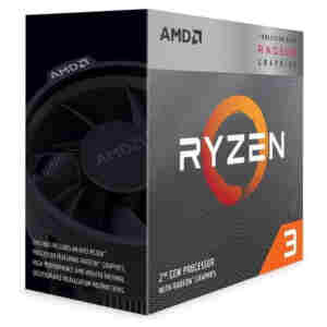 Procesor AMD AM4 Ryzen 3 3200G 4C/4T 3,6GHz/4,0GHz BOX 65W grafika Radeon Wraith Stealth hladilnik