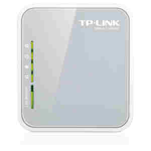 Usmerjevalnik brezžični TP-Link WiFi4 802.11n N150 150Mbit/s 3G/4G USB dongle mobilni 1xLAN 1x notranja antena (TL-MR3020)